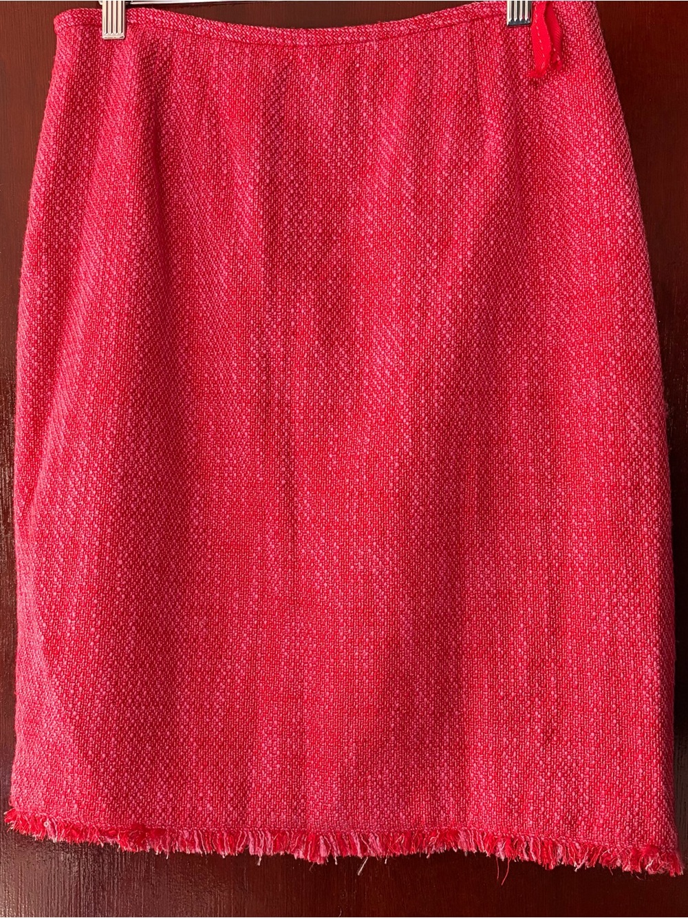 Women's Kasper Pink Tweed Pencil Skirt